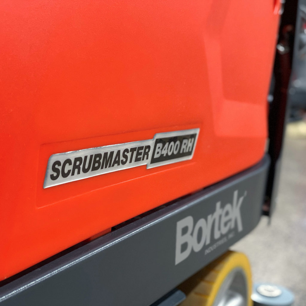 PowerBoss Scrubmaster B400RH Sweeper/Scrubber - Bortek Industries