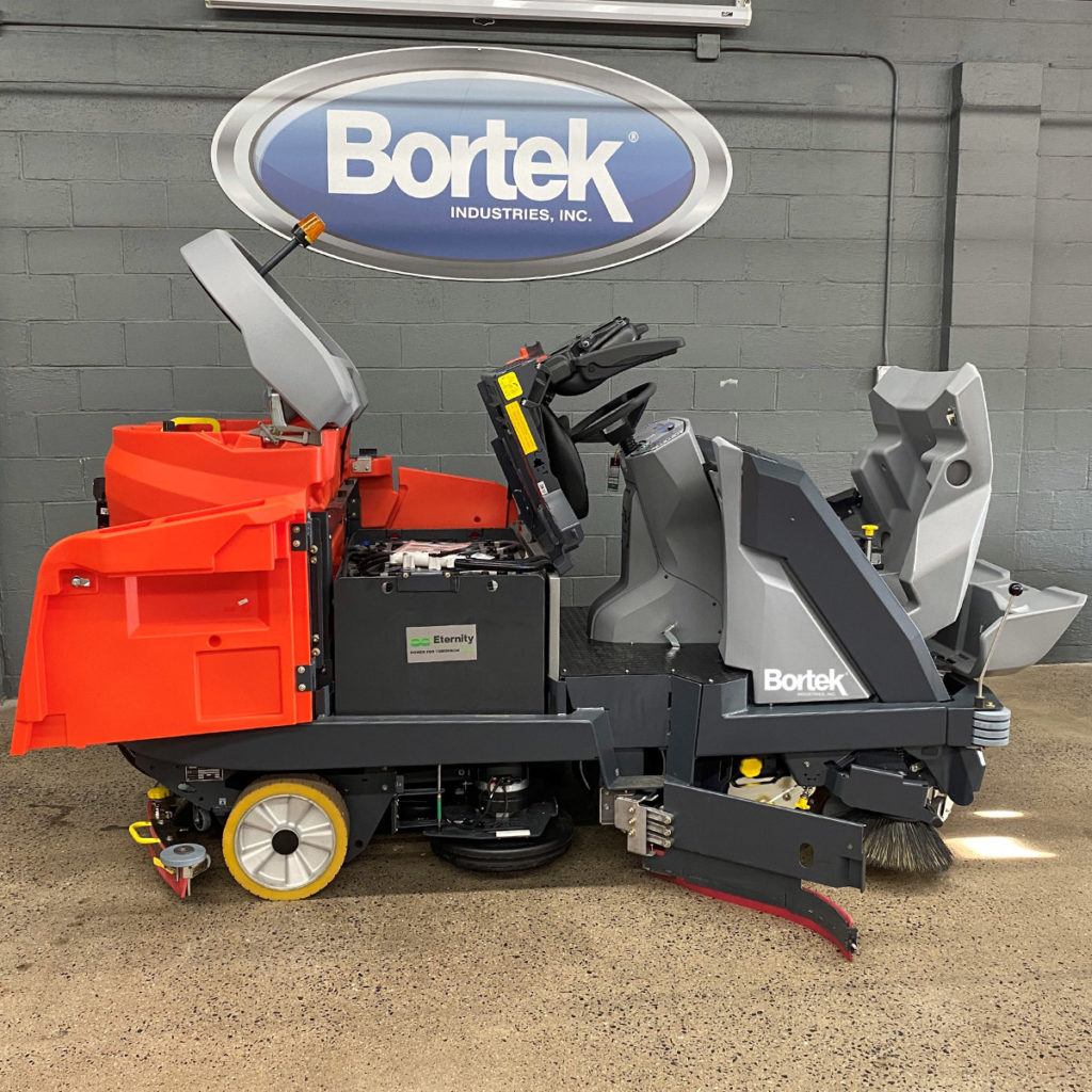 PowerBoss Scrubmaster B400RH Sweeper/Scrubber - Bortek Industries